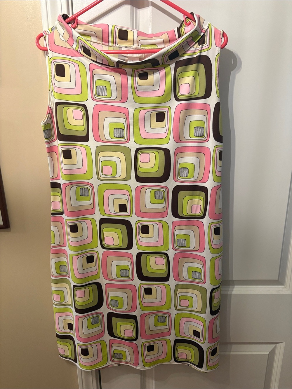Tara Grinna Retro Style Sleeveless Dress Sz M